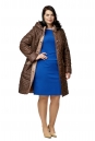 Женское пальто из текстиля с капюшоном 8009966-3