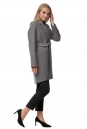 Женское пальто из текстиля с воротником 8012172