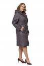 Женское пальто из текстиля с капюшоном 8016082-2