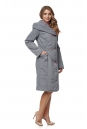 Женское пальто из текстиля с капюшоном 8016166-2