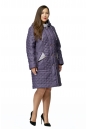 Женское пальто из текстиля с капюшоном 8020455