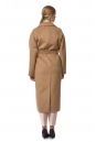Женское пальто из текстиля с воротником 8021510-3