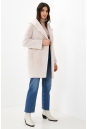 Женское пальто из текстиля с капюшоном 8022130-2