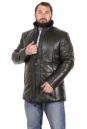 Мужская кожаная куртка из натуральной кожи на меху с воротником 8022850-8